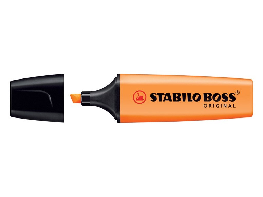 ROTULADOR FLUOR.STABILO BOSS ORIG. NARANJA 70/54
