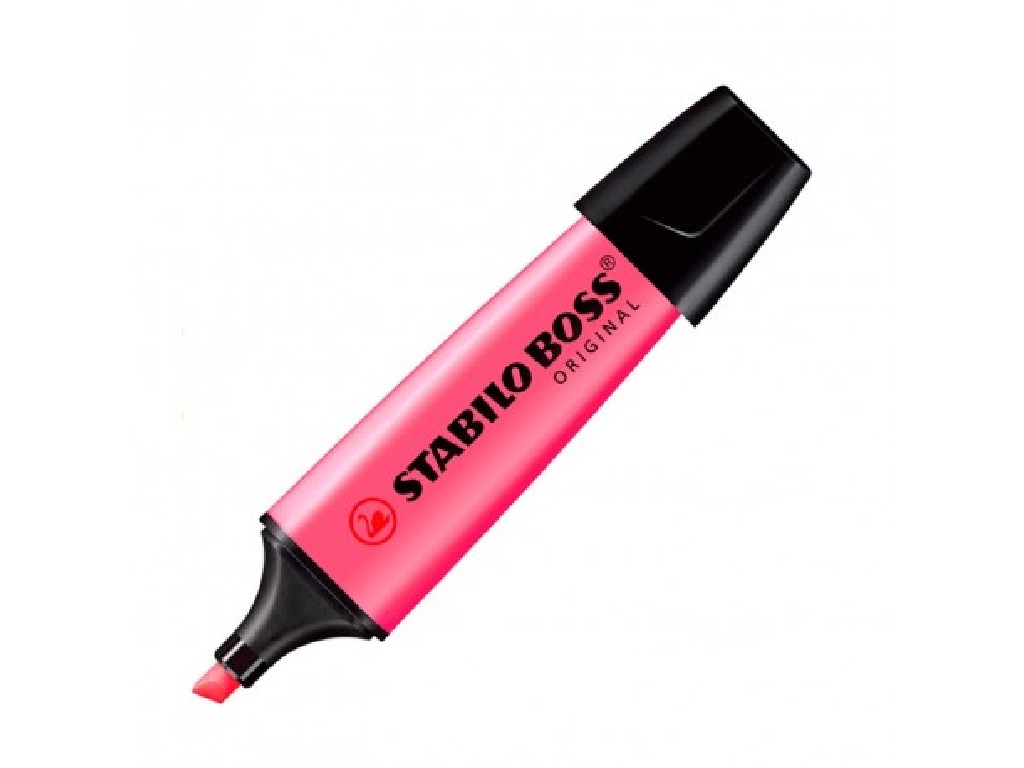 ROTULADOR FLUOR.STABILO BOSS ORIG. ROSA 70/56