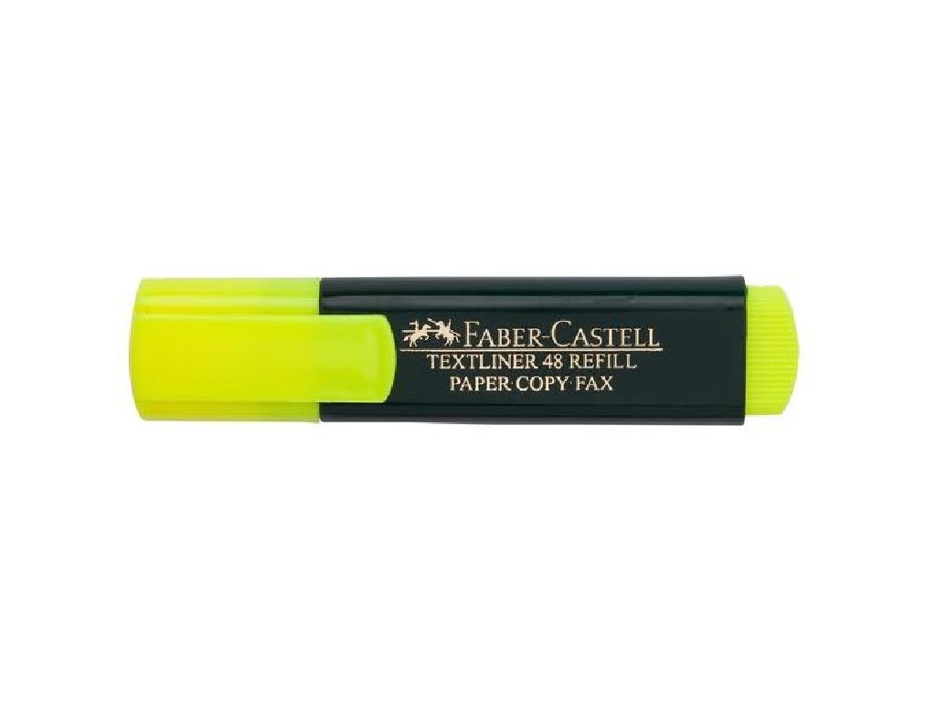 ROTULADOR FLUOR.FABER 48 TEXTLINER AMARILLO 48/07