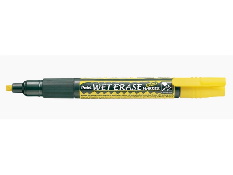 ROTULADOR PENTEL SMW26 TIZA AMARILLO