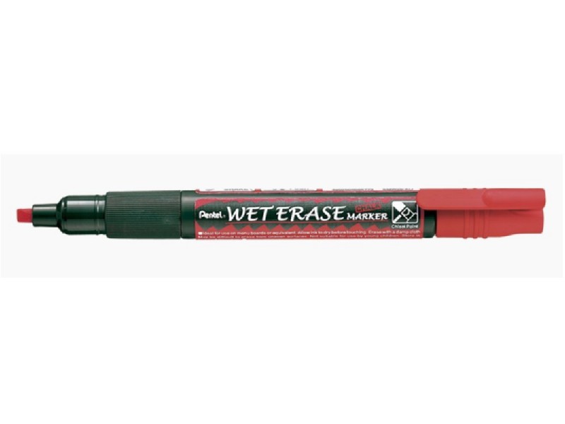 ROTULADOR PENTEL SMW26 TIZA ROJO