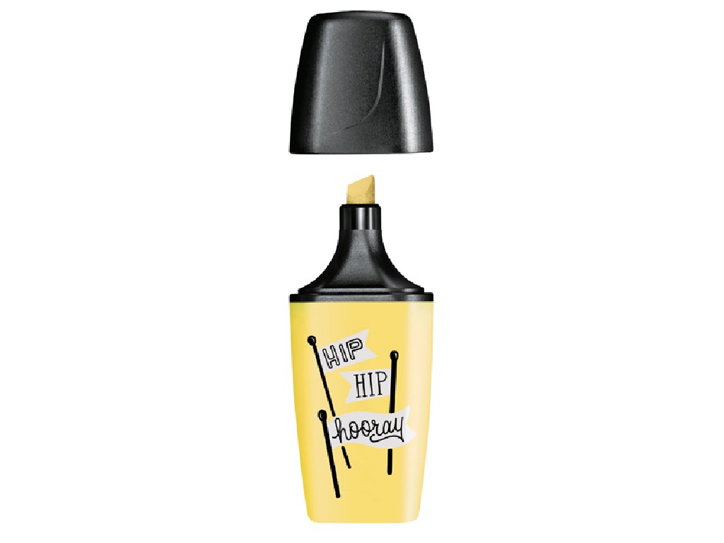 ROTULADOR FLUOR.STABILO BOSS MINI PASTEL AMARILLO
