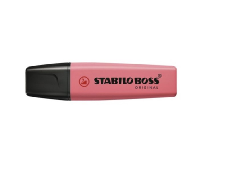ROTULADOR FLUOR.STABILO BOSS PASTEL CEREZO 70/150