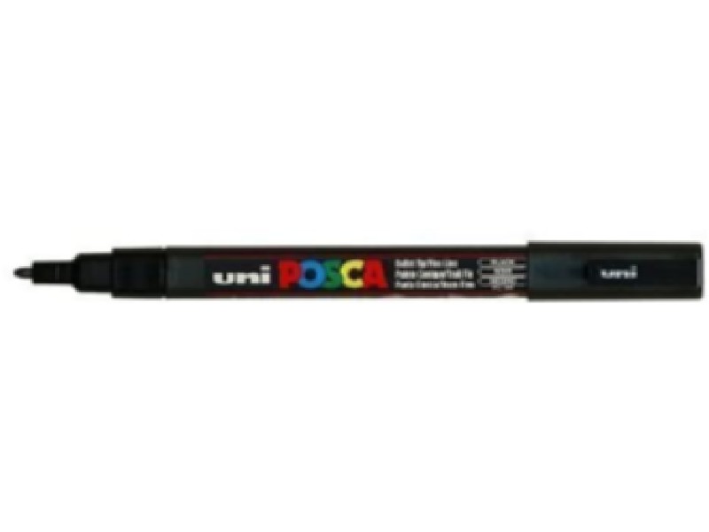 ROTULADOR UNI-BALL POSCA PC3M NEGRO Nº 24