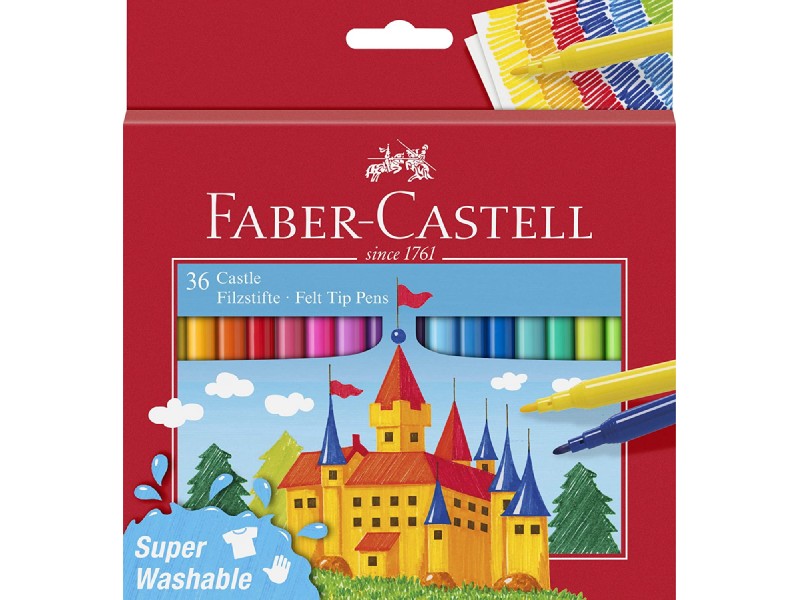 ROTULADOR FABER CASTELL 36 COLORES 554203