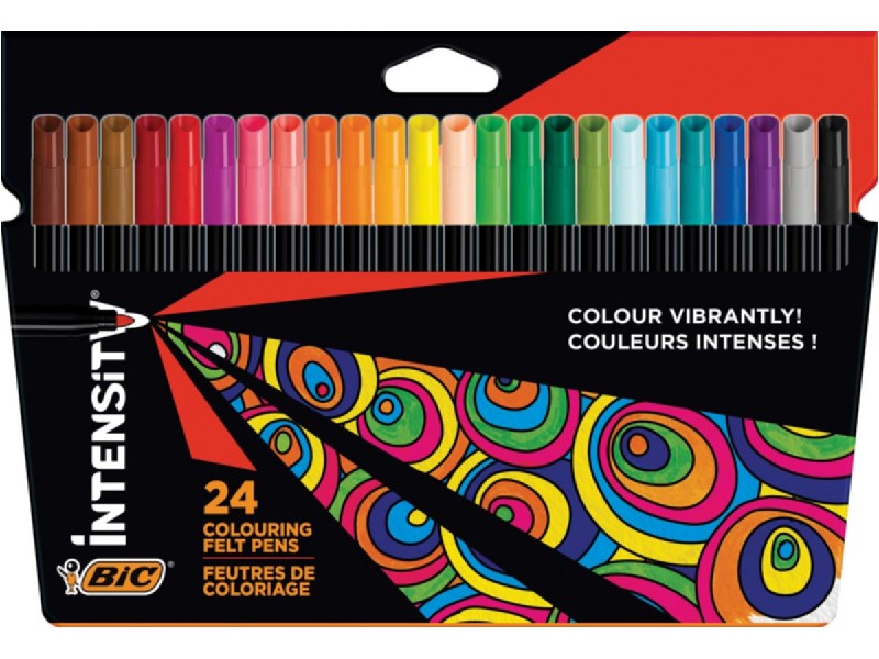 ROTULADOR BIC INTENSITY 24 COLORES 978035