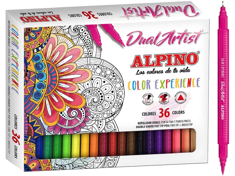 ROTULADOR ALPINO DUAL ARTIST 36 COLOR AR000176