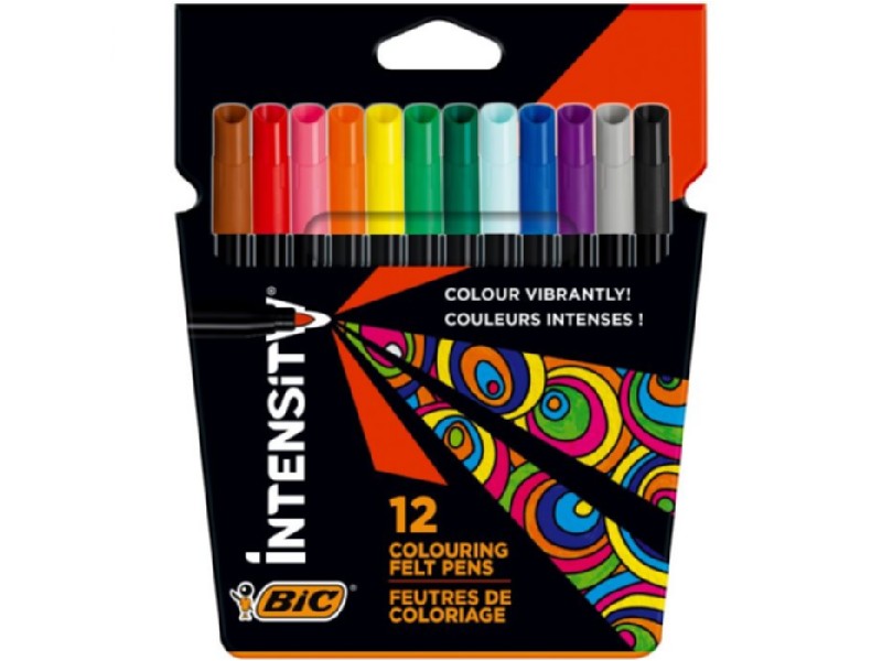 ROTULADOR BIC INTENSITY 12 COLORES 978004