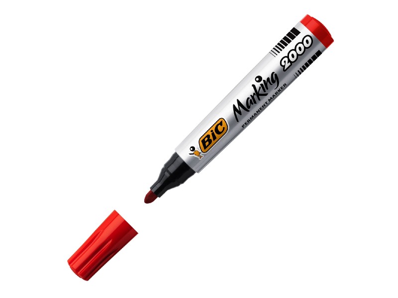 ROTULADOR BIC MARKING 2000 ROJO PERMANENTE
