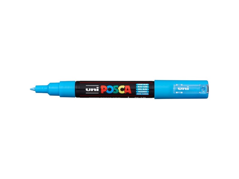 ROTULADOR UNI-BALL POSCA PC1M AZUL CLARO Nº 8