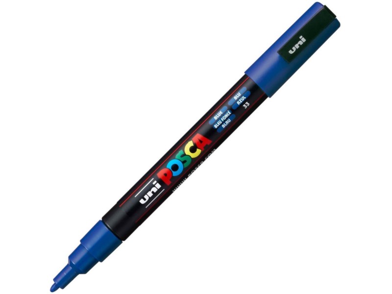 ROTULADOR UNI-BALL POSCA PC3M AZUL Nº 33
