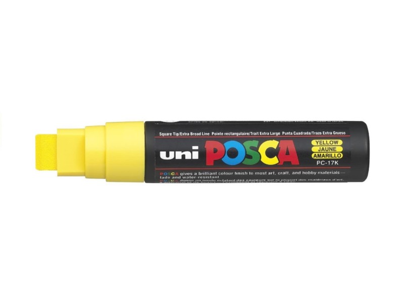ROTULADOR UNI-BALL POSCA PC17K AMARILLO