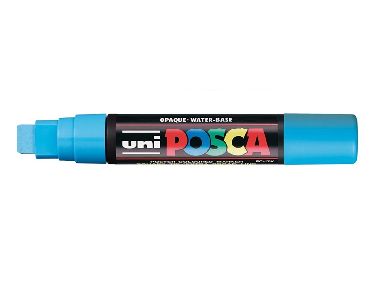 ROTULADOR UNI-BALL POSCA PC17K AZUL CLARO