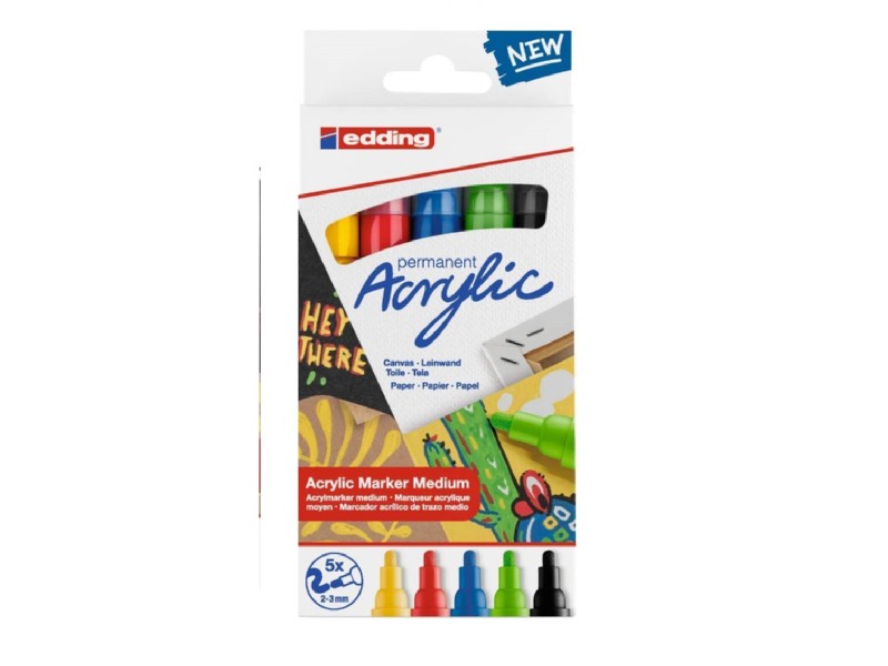 ROTULADOR EDDING Nº 5100-5 PACK/5 BASICOS