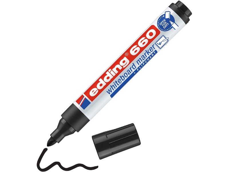 ROTULADOR EDDING Nº   660 PIZARRA NEGRO 660-1 