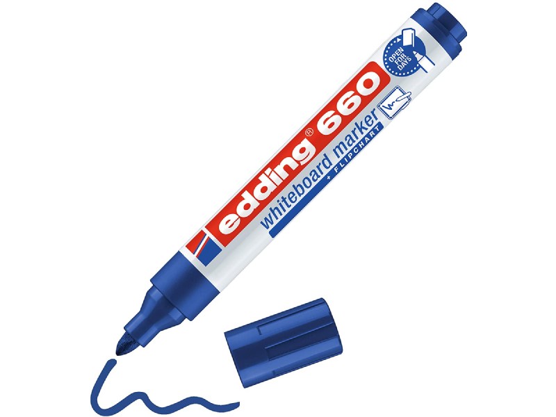 ROTULADOR EDDING Nº   660 PIZARRA AZUL 660-3 