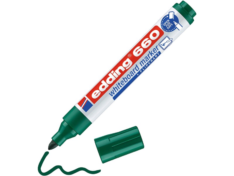 ROTULADOR EDDING Nº   660 PIZARRA VERDE 660-4 