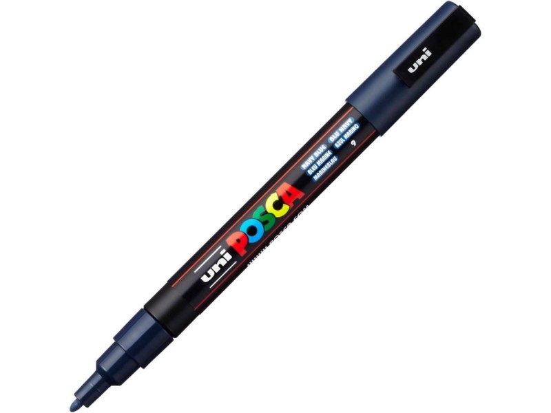 ROTULADOR UNI-BALL POSCA PC3M AZUL MARINO Nº 9