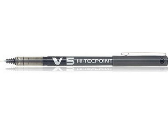 ROTULADOR PILOT V-5 HI-TECPOINT 0,5 NEGRO UNIDAD /