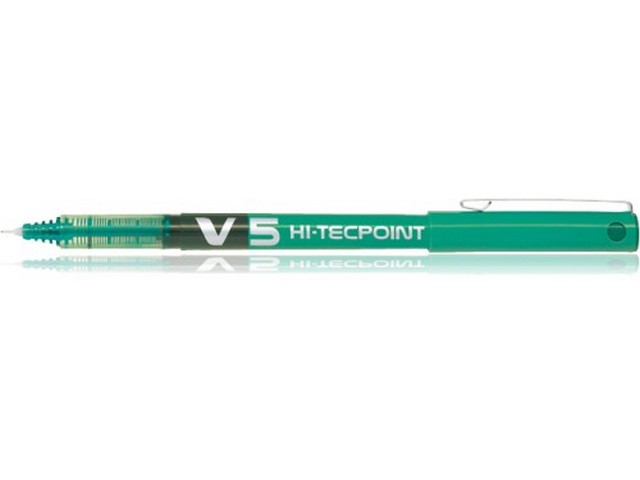 ROTULADOR PILOT V-5 HI-TECPOINT 0,5 VERDE UNIDAD
