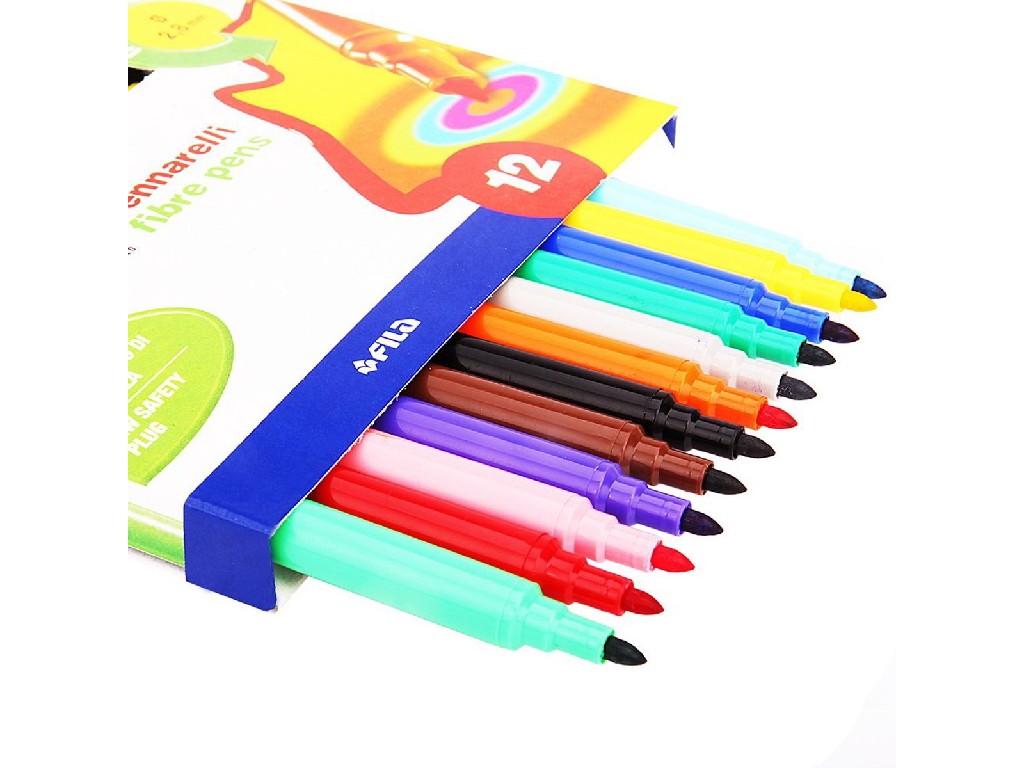 ROTULADOR FILA GIOTTO TURBOCOLOR 12 COLOR 416000