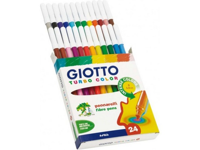 ROTULADOR FILA GIOTTO TURBOCOLOR 24 COLOR 417000 /
