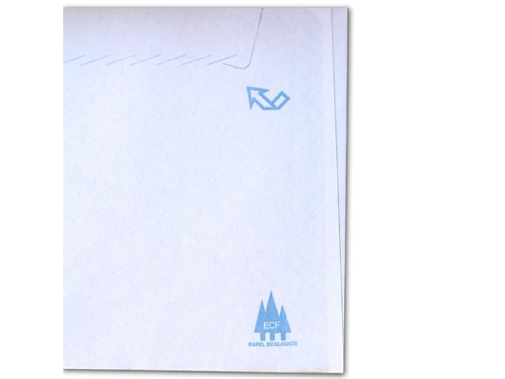 SOBRE PAPEL BLANCO 115x225 OPEN 115 C/500 /