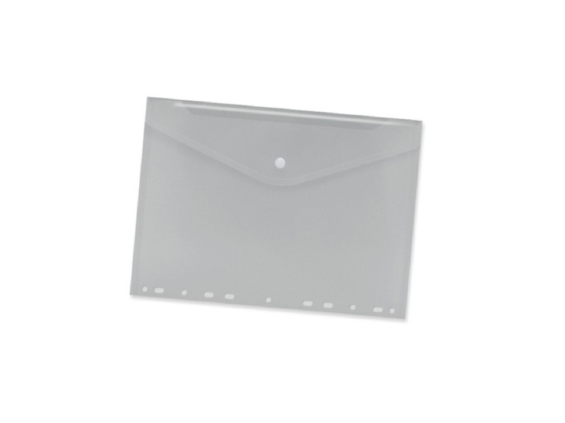 SOBRE PLASTICO A-4 BISMARK TRANSPAR.TALADRO 328245