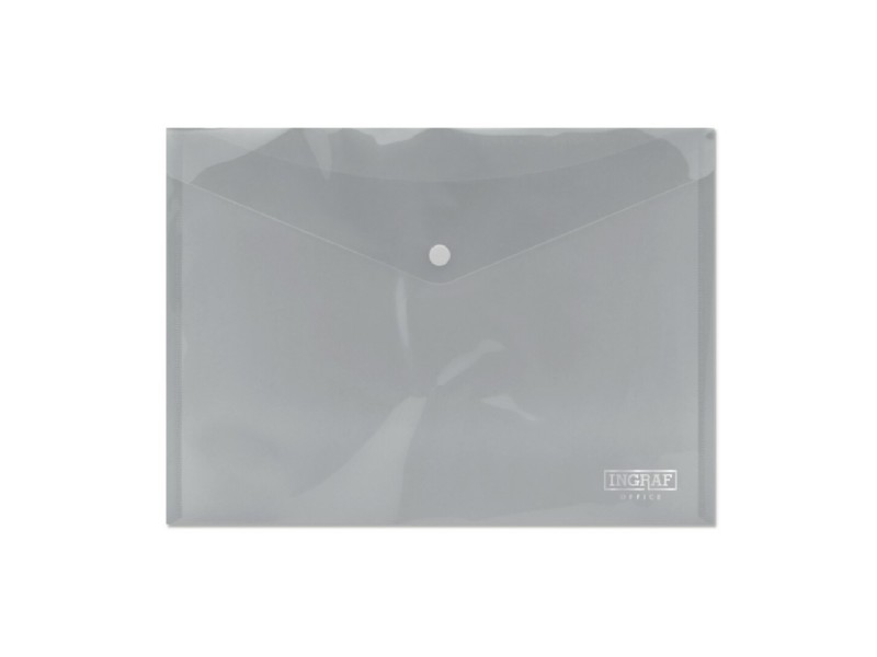 SOBRE PLASTICO A-4 OFFICE CLUB TRANSPARENTE BROCH/