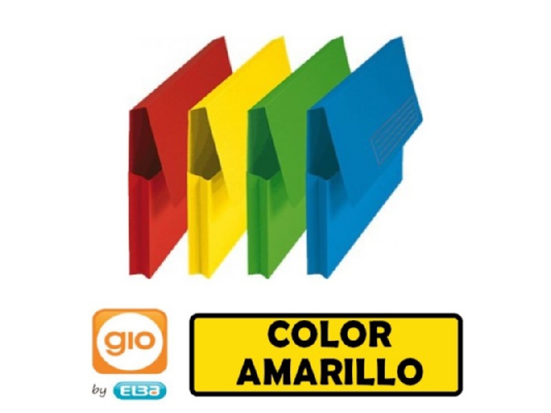 SUBCARPETA POCKET BOLSA AMARILLA unidad* 400040683