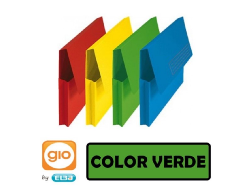 SUBCARPETA POCKET BOLSA VERDE unidad* 400040685