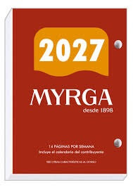 TACO CALENDARIO MYRGA 2027 Nº 2 1102