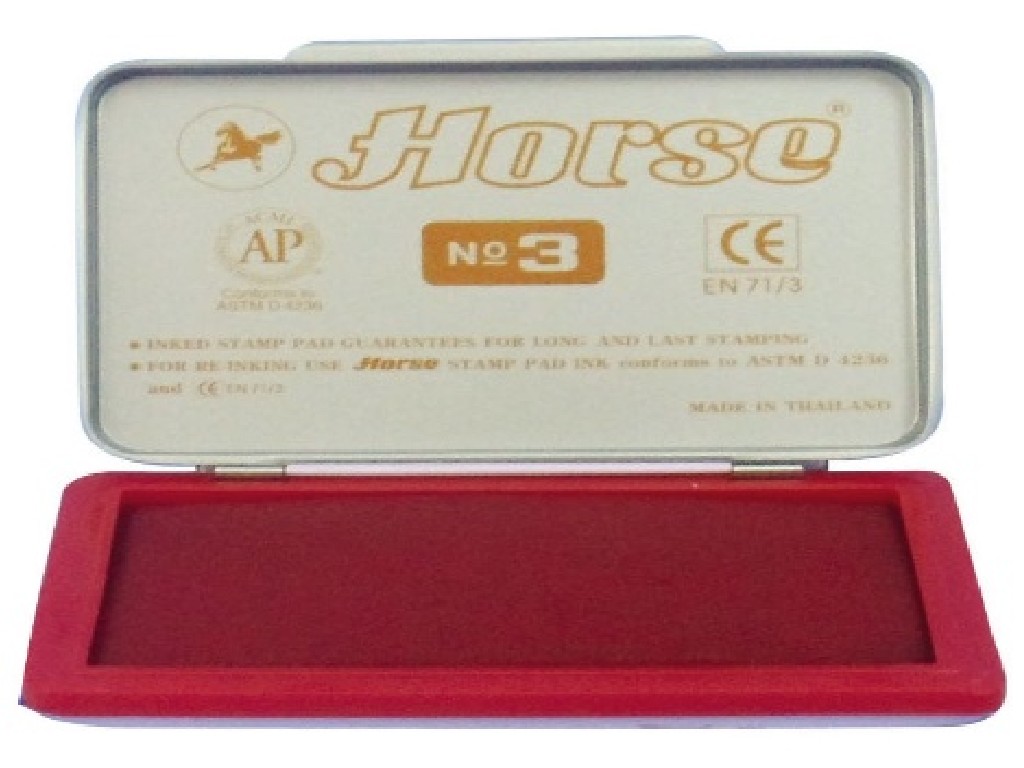 TAMPON HORSE Nº 3 ROJO