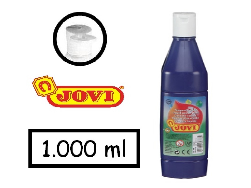 TEMPERA JOVI 1000 CC. LIQUIDA AZUL ULTRAMAR 51124