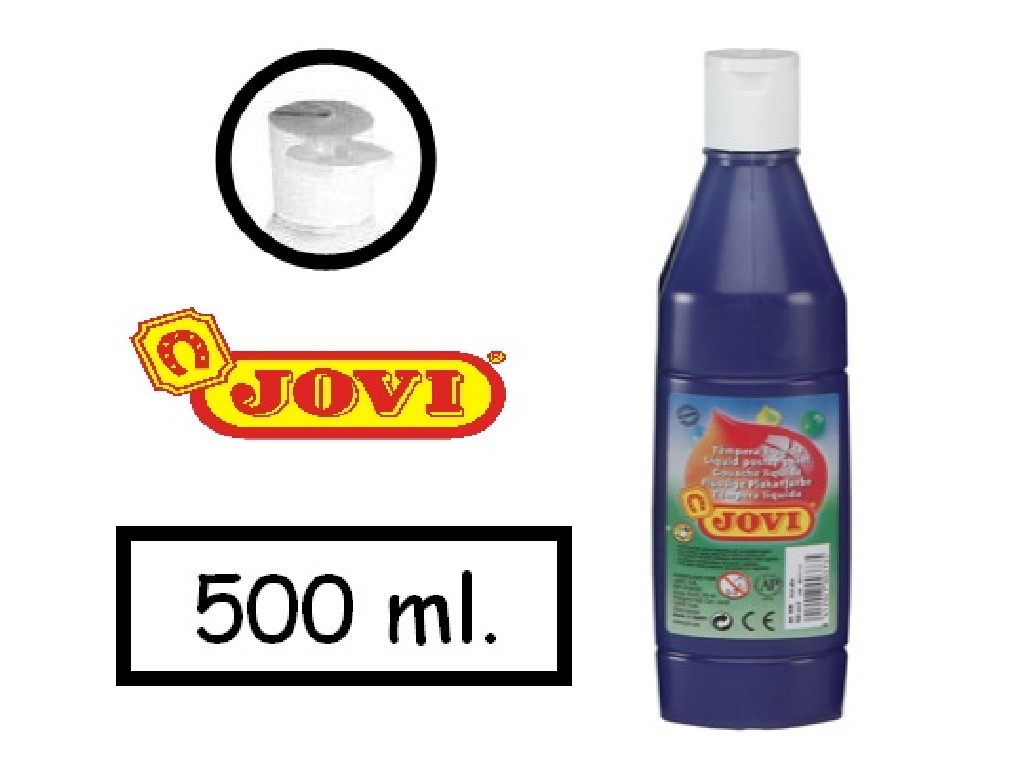 TEMPERA JOVI  500 CC. LIQUIDA AZUL ULTRAMAR 50624