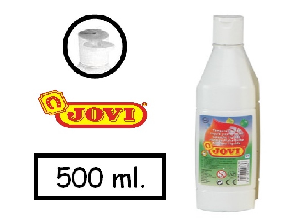 TEMPERA JOVI  500 CC. LIQUIDA BLANCO 50601