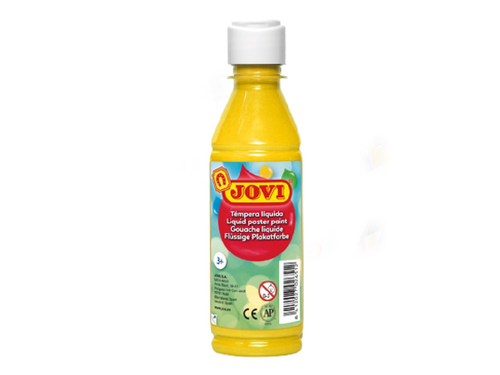 TEMPERA JOVI  250 CC. LIQUIDA AMARILLO CLARO 50202