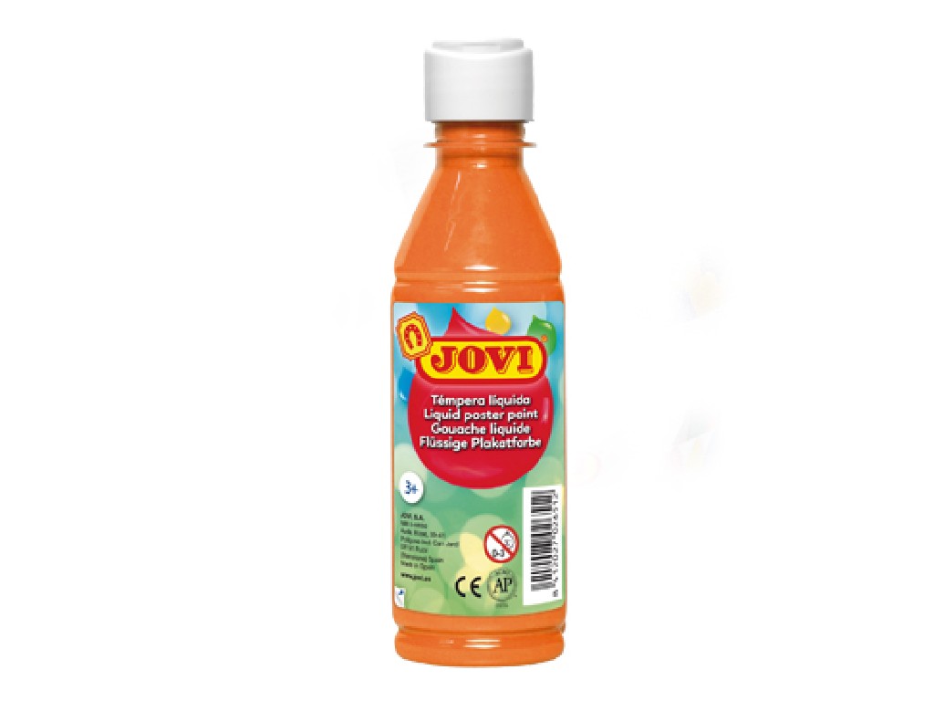 TEMPERA JOVI  250 CC. LIQUIDA NARANJA 50206
