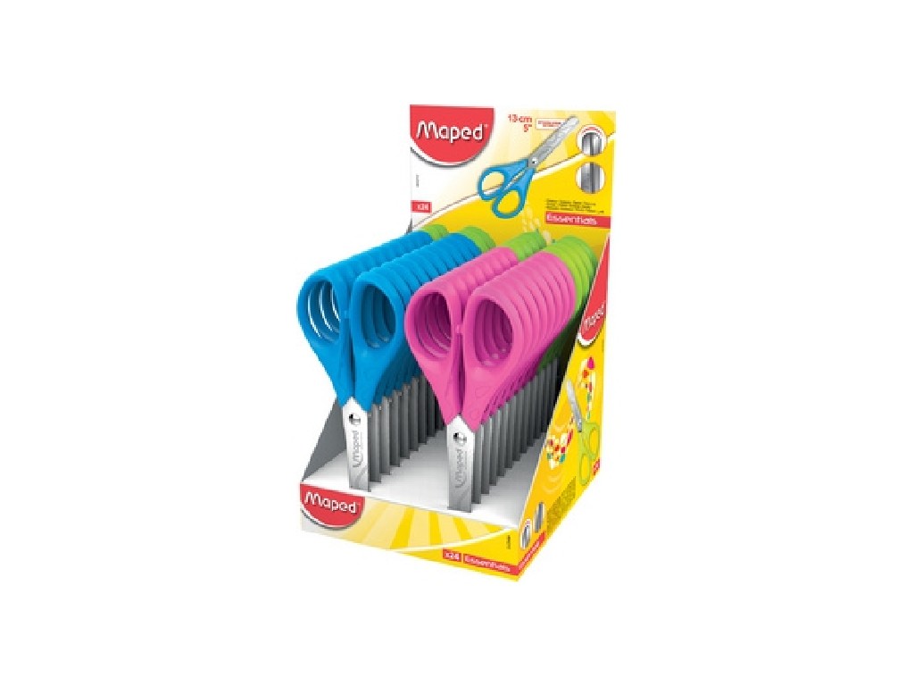TIJERA MAPED 464212 ESSENTIALS 13 CM COLORES
