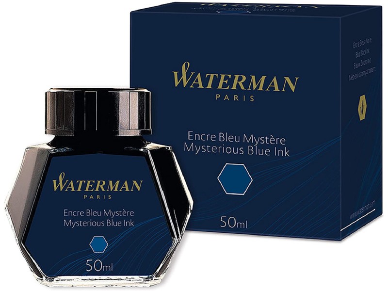 TINTA ESTILOGRAFICA WATERMAN 50 CL. AZUL MISTERIOS