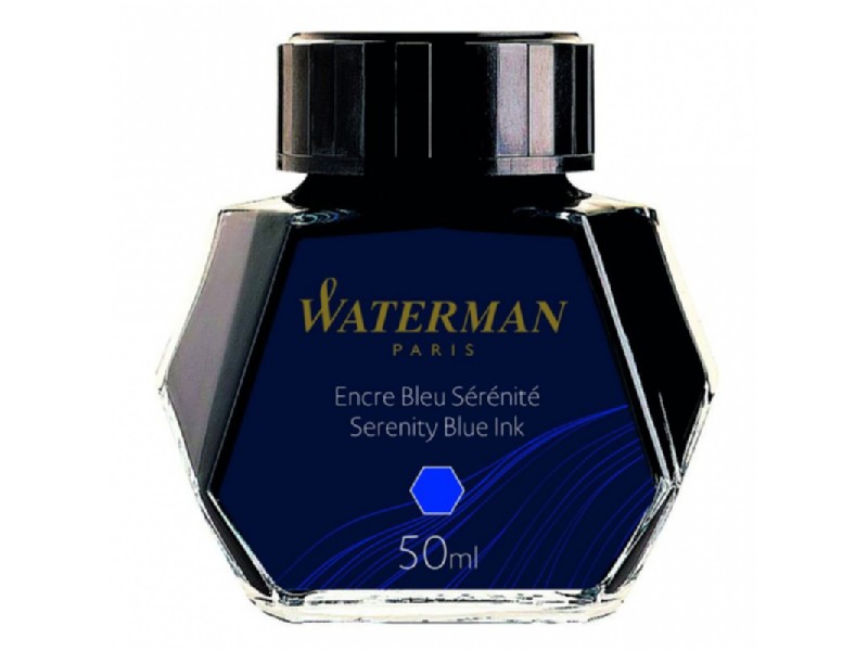 TINTA ESTILOGRAFICA WATERMAN 50 CL. AZUL FLORIDA