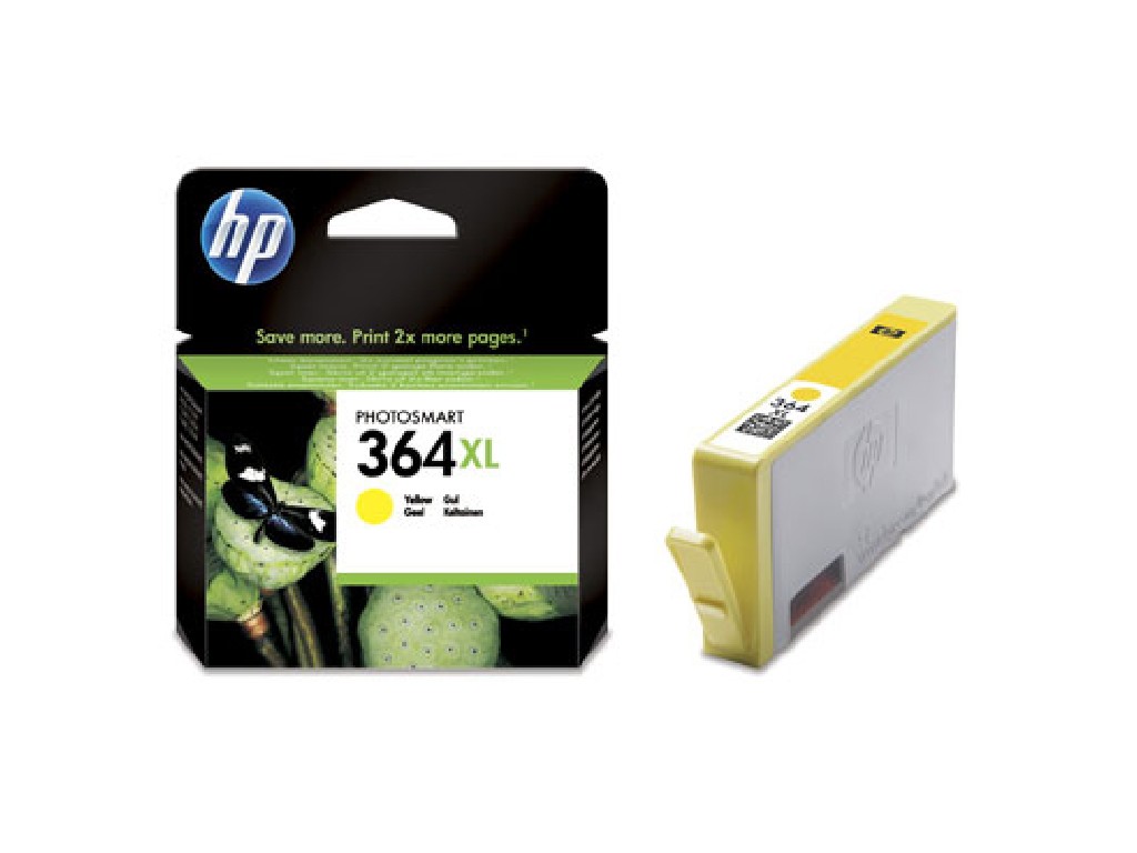 TINTA IMPRE. H.P. CB325EE = 364XL AMARILLO 750 PAG