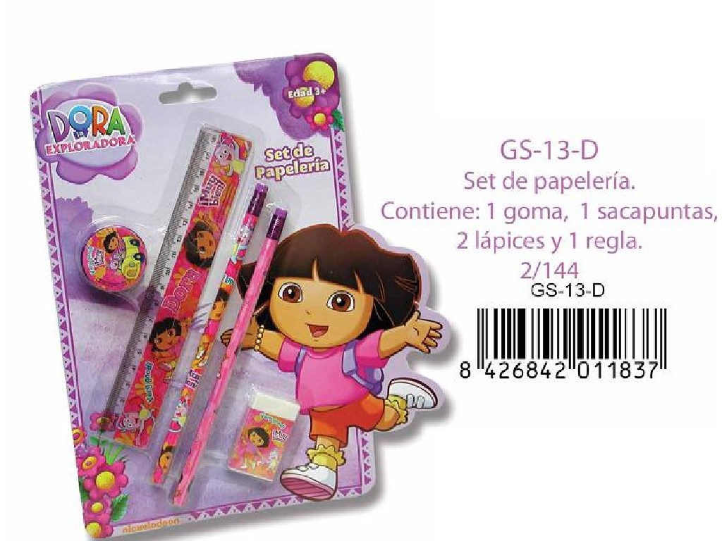NVA C.P. SET DORA EXPLORADORA GS13D