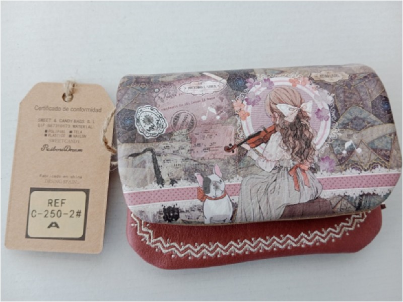 NVA MONEDERO SWEET&CANDY C2502 1 CREMAL 11x8,5 CM