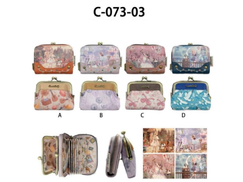 NVA MONEDERO SWEET&CANDY C07303 A-B-C-D 11x8,5 CM