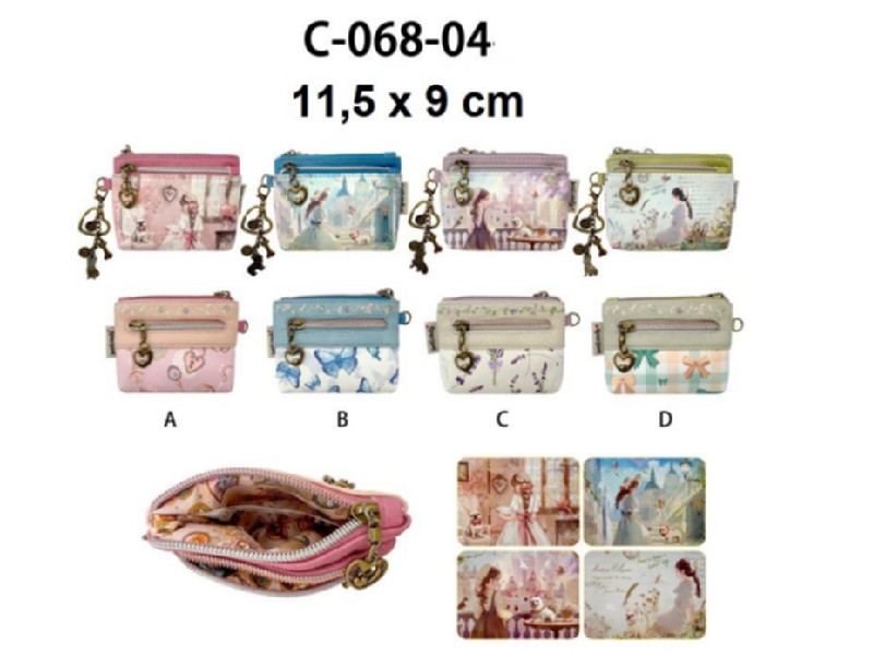 NVA MONEDERO SWEET&CANDY C06804 A-B-C-D 11,5x9 CM
