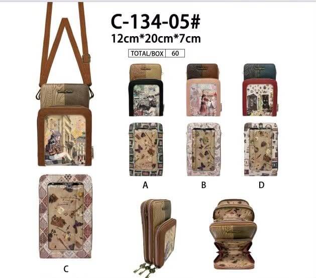 NVA PORTAMOVIL SWEET&CANDY C13405 A-B-C-D 12x20 CM
