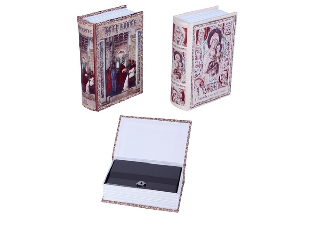 NRO LIBRO CAJA FUERTE CON LLAVE BIBLIA JS1319