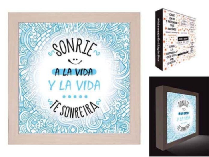 NRO CAJA LUZ SONRIE A LA VIDA AH194