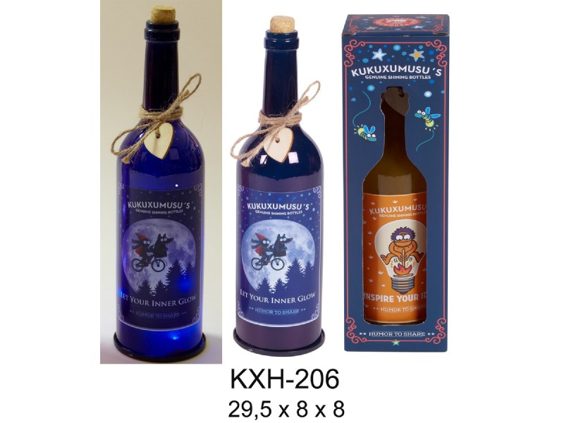 NRO BOTELLA LUZ KUKUXUMUSU KXH206 LET YOUR INNER